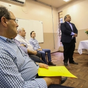 SEDUC- RS - Na tarde desta sexta-feira (03/03) o governador José Ivo Sartori e o secretário estadual de educação, Luís Alcoba de Freitas, visitaram a escola estadual Danton Correa da Silva na cidade de Canela/RS FOTO: RODRIGO RODRIGUES/SEDUC
