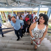 SEDUC- RS - Na tarde desta sexta-feira (03/03) o governador José Ivo Sartori e o secretário estadual de educação, Luís Alcoba de Freitas, visitaram a escola estadual Danton Correa da Silva na cidade de Canela/RS FOTO: RODRIGO RODRIGUES/SEDUC