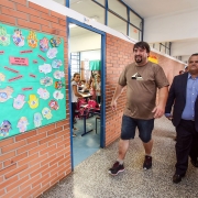 SEDUC- RS - Na tarde desta sexta-feira (03/03) o Secretário Estadual de Educação, Luís Alcoba de Freitas, visitou a escola estadual Neusa Mari Pacheco na cidade de Canela/RS FOTO: RODRIGO RODRIGUES/SEDUC