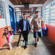 SEDUC- RS - Na tarde desta sexta-feira (03/03) o Secretário Estadual de Educação, Luís Alcoba de Freitas, visitou a escola estadual Neusa Mari Pacheco na cidade de Canela/RS FOTO: RODRIGO RODRIGUES/SEDUC