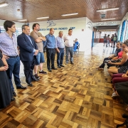 SEDUC- RS - Na tarde desta sexta-feira (03/03) o Secretário Estadual de Educação, Luís Alcoba de Freitas, visitou a escola estadual Neusa Mari Pacheco na cidade de Canela/RS FOTO: RODRIGO RODRIGUES/SEDUC