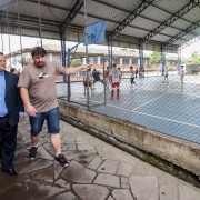 SEDUC- RS - Na tarde desta sexta-feira (03/03) o Secretário Estadual de Educação, Luís Alcoba de Freitas, visitou a escola estadual Neusa Mari Pacheco na cidade de Canela/RS FOTO: RODRIGO RODRIGUES/SEDUC