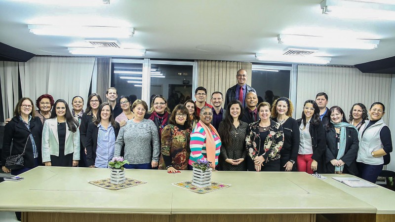 PORTO ALEGRE, RS, BRASIL, 30.05.2017: Posse da nova diretoria do Conselho Estadual dos Direitos da Criança e do Adolescente do RS. Foto: Pedro Garcia/ Especial/Palácio Piratini