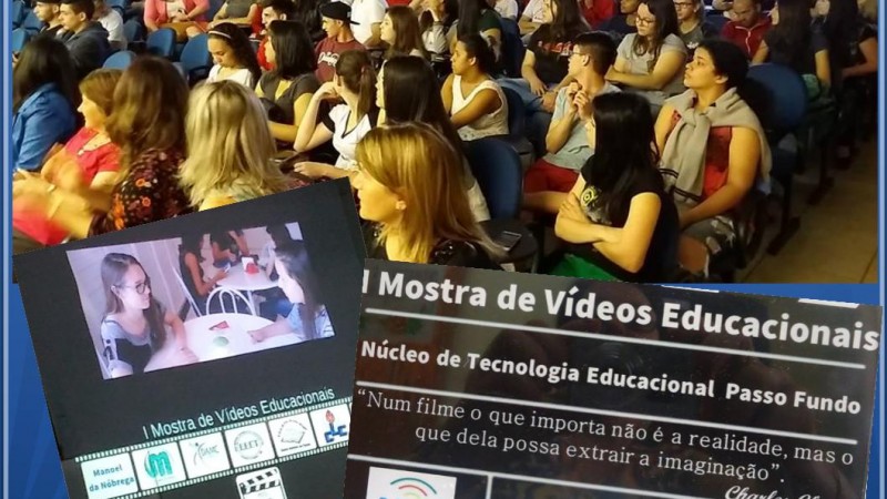 I Mostra da  regi&atilde;o de Passo Fundo reuniu cerca de 180 pessoas da comunidade escolar e contou com a exibi&ccedil;&atilde;o de 16 v&iacute;deos
