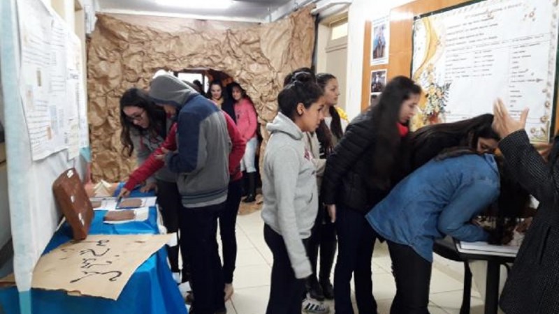 Os temas trabalhados em aula, durante o mês de maio, foram expostos na sede da coordenadoria nos dias 4,5 e 6 de junho
