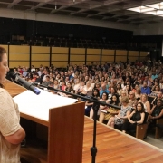 Raquel Padilha desejou sucesso aos novos diretores e vice-diretores recém empossados
