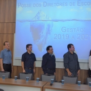 Cerimônia de pose na 36ª CRE