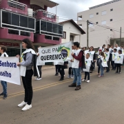 Desfile da Escola Nossa Senhora do Bom Conselho, de Paraí, na região da 16ª CRE