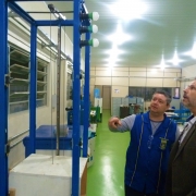 Secretário Faisal Karam visita 
Escola Técnica Cimol
