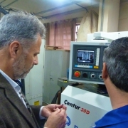 Secretário Faisal Karam visita 
Escola Técnica Cimol

