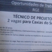 erca de 30 vagas de trabalho  são preenchidas por mês pelos estudantes da Escola Cimol