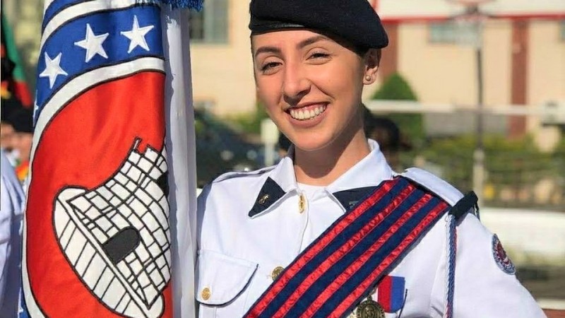 Isabela Pradebon da Silva, do Colégio Tiradentes de Santa Maria, é a representante gaúcha no Jovem Senador 2019