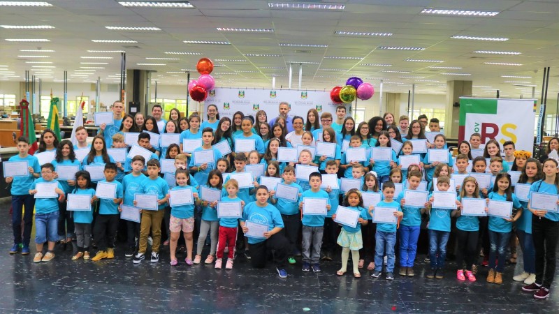 Programa Crianças do Rio Grande completou 27 anos e foi marcado pela diversidade e histórias de superação de 96 alunos da Rede