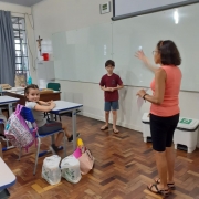 Primeiro dia de aula foi marcado por revitalização dos espaços escolares e inauguração de salas multimídia