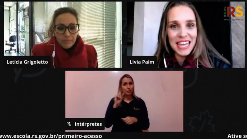 A palestrante Lívia Paim foi a responsável pelo encontro que abordou as Metodologias Ativas nessa terça (16)