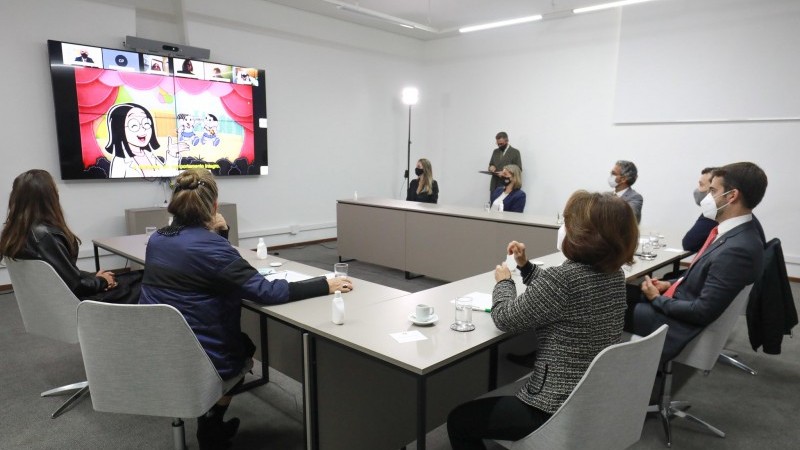 Programa contempla revistas em quadrinhos, vídeos, jogos e trilhas com participação dos personagens da Turma da Mônica