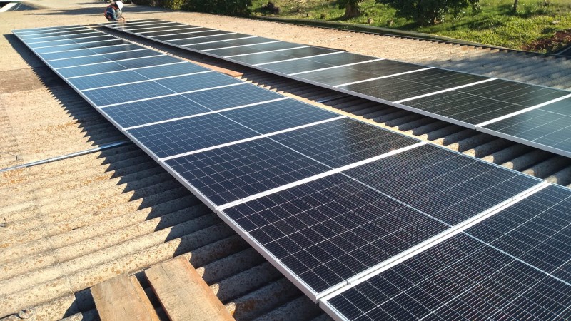 Sistema de energia solar na Escola Técnica Agrícola Achilino de Santis (Santo Antônio das Missões)