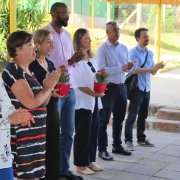 No Dia Nacional da Escola, secretária Raquel Teixeira visita Escola Jerônimo de Ornelas, da Capital