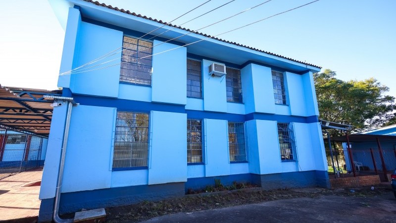 Em torno de 300 estudantes retornaram às atividades presenciais na escola