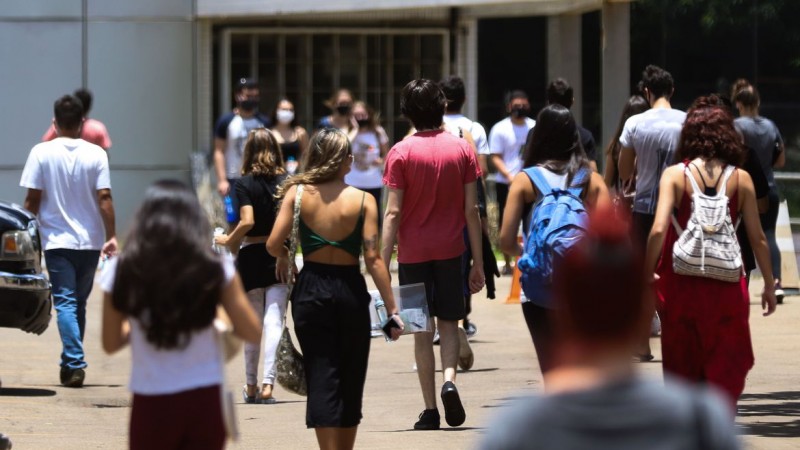 Estudantes de todo Brasil, fazem o segundo dia de prova do Enem (Exame Nacional do Ensino Médio