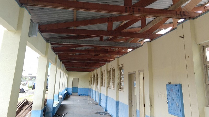 Com investimento de R$ 1.611.709,38, obra no Instituto Estadual Riachuelo, de Capão da Canoa, atende a 1.385 alunos - Foto: Marcelo Nadal/SOP
