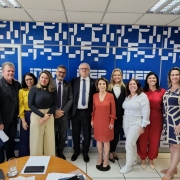 Raquel Teixeira participa de reunião do Consed com o Inep