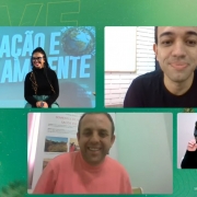 Professores compartilharam práticas de educação ambiental durante a live no Dia Mundial do Meio Ambiente.