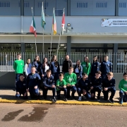 Dejan Diogo Schafer, diretor da EEEM Professora Fernandina Rigoti, em Itatiba do Sul (15ª CRE)
