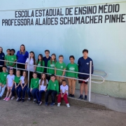 EEEM Alaídes Schumacher Pinheiro, em Chuvisca (12ª CRE), diretora Lilian Buchhoorn Venzke