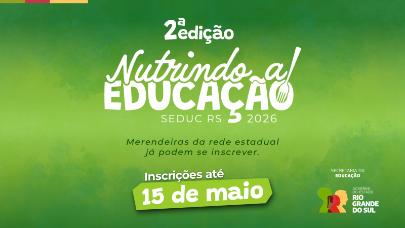 Capa Mat&eacute;ria Data Inscri&ccedil;&atilde;o Merendeiras Nutrindo a Educa&ccedil;&atilde;o