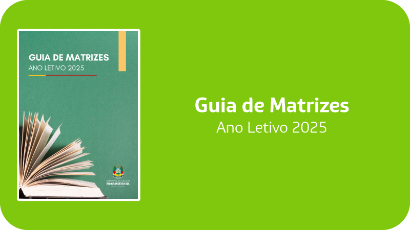 Banner Guia de Matrizes Ano Letivo 2025